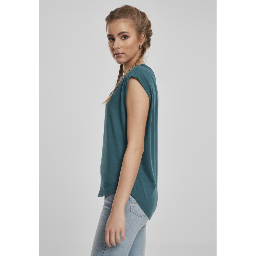 Urban Classics - Basic Shaped Ladies Tshirt - Blue